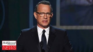 Tom Hanks Remembers His Friend The Late Peter Scolari  THR News [upl. by Ecirtnahc]