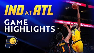 Indiana Pacers Highlights at Atlanta Hawks  January 12 2024 [upl. by Moser]