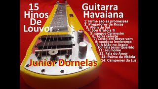 15 Lindos Hinos Evangelicos Solados na Guitarra Havaiana lap steel guitar [upl. by Rutter895]