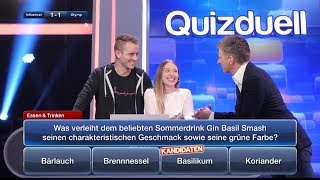 Bibi amp Julian bei quotdas QUIZDUELLquot im TV  Sendung 080219 [upl. by Annay]