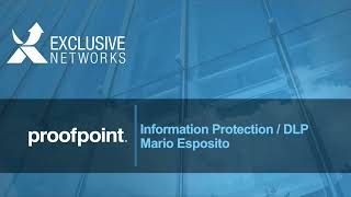 Proofpoint  ITM Information Protection  DLP [upl. by Cristina]