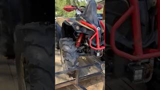 19 Can am Renegade 1000 XMR cold start  has rjwc mud edition exhaust What upgrades should I do [upl. by Allerbag]