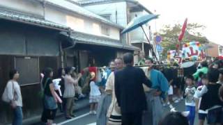 赤穂八幡宮の秋祭り 2010年 [upl. by Rosalee610]