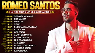 Romeo Santos Exitos 2024  Romeo Santos Sus Mejores Canciones Bachata Mix 2024  Bachata 2024 [upl. by Jueta]