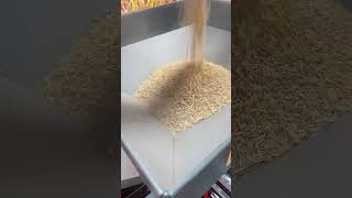 The rice temperature is low and the nutrients are not lost This commercial rice mill is amazing [upl. by Spearing]