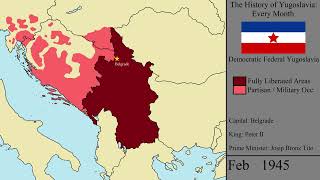 The History of Yugoslavia Every Month [upl. by Winser46]