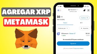 Cómo Agregar XRP a Metamask Paso a Paso [upl. by Ecadnac]