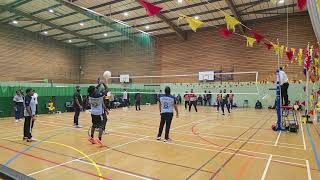 Tamil Volleyball  Maaveerar Cup  Coventry vs Suganthan Eagle  5 a side Groups stage [upl. by Eixela]