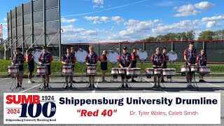 2024 Learn the Music Shippensburg University Snares  quotRed 40quot [upl. by Nedyah976]