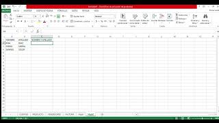 FUNCIÓN CONCATENER EN EXCEL [upl. by Hanad]