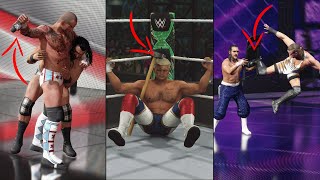 WWE 2K24 22 Amazing Details When THESE Superstars Grab THESE Weapons [upl. by Hedveh]