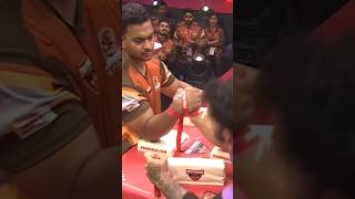 Towheed va Harman mann Pro panja league live match arm wrestling round glossary xx viralshow [upl. by Cooe]