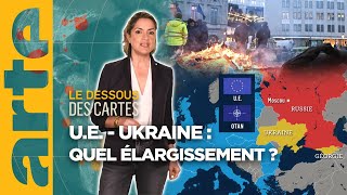 UE  Ukraine  lélargissement en question  Le dessous des cartes  Lessentiel  ARTE [upl. by Akel407]