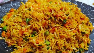 Pav bhaji pulao Unique pulao  Healthy pulao  Tawa pulao recipe [upl. by Lenej251]