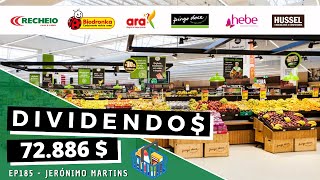 Dividendos  EP185 Jerónimo Martins ELIJMT [upl. by Aihsilef]