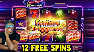 quotJackpot Race Madness Hot Hot Fruit Slot 12 Free Spins Big Winquot [upl. by Marybella104]