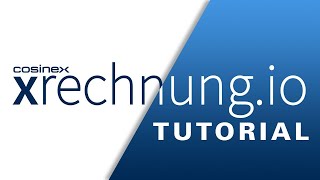 xrechnung Videotutorial [upl. by Irtak776]