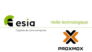 Veille technologique  Retour d’expérience après 5 années sur Proxmox [upl. by Llirpa861]