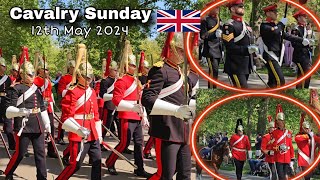 Spectacular Parade Cavalry Sunday Hyde Park London  12th May 2024 Part 2 [upl. by Yemar]