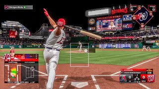 Grand Slam Made Him Quit MLB The Show 24 Online Rated Nationals vs Dbacks PS5 Gameplay [upl. by Dew]