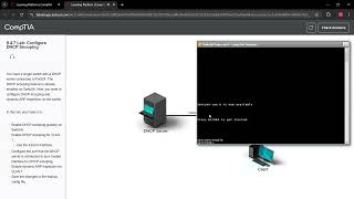 947 Lab Configure DHCP Snooping [upl. by Inaflahk]