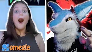 Jumpscaring Furry Haters on Omegle 12 [upl. by Dlorad]