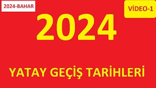 2024 YATAY GEÇİŞ TARİHLERİ 2024 BAHAR DÖNEMİ GEÇİŞ TARİHLERİ YATAY GEÇİŞ GEÇİŞLER NE ZAMAN [upl. by Elletnahs598]