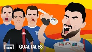 The bizarre Luis Suarez bite trilogy [upl. by Mohr]