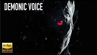 Scary Demonic Voice Phrases Horror Voices  Sound Effects [upl. by Siesser]