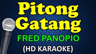 PITONG GATANG  Fred Panopio HD Karaoke [upl. by Esmeralda]