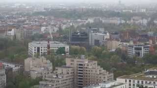 Berlin Potsdamerplatz  Aussicht vom KollhoffTower [upl. by Yrot857]