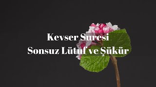 Kevser Suresi  Sonsuz Lütuf ve Şükür [upl. by Anasxor990]