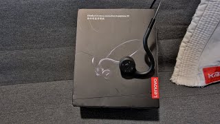 Lenovo X5 Bone Conduction Headphone Review  Its working Alright [upl. by Krall]