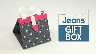 DIY Crafts How to Make a Small Paper Gift Bag with Handles [upl. by Liuqa]