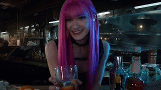 Futuristic Bartender  Calming Evening in a Flying Hotel  SCIFI ASMR [upl. by Westberg]