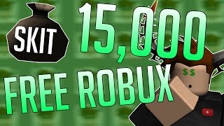 Roblox HOW IM GETTING 15000 ROBUX FREE OF CHARGE SKIT [upl. by Daub]