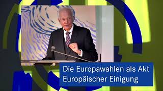 Dr Paul Kirchhof Die Europawahlen als Akt Europäischer Einigung [upl. by Rehpotsyrhc]