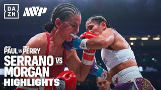 FIGHT HIGHLIGHTS  AMANDA SERRANO VS STEVIE MORGAN [upl. by Dov370]