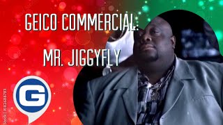 GEICO Commercial  Mr Jiggyfly 🎤🎊 2003 [upl. by Hanah47]