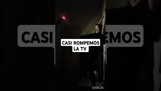 Casi rompemos la tv  comedia humor argentina shorts youtubeshorts risas baile musica [upl. by Skelton911]