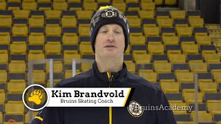 Bruins Academy  Hockey Skills The Saucer Pass [upl. by Ludewig]