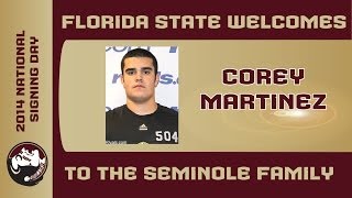 2014 National Signing Day Corey Martinez Highlights [upl. by Elum817]