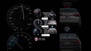 Mercedes AMG S63 W222 612 HP vs Audi S8 Plus 605 HP vs BMW 760Li G11 G11 acceleration [upl. by Schonfeld733]