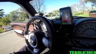 Install Mini Cooper Tachometer Mounted Phone Holder From Amazon GTINTHEBOX [upl. by Garaway]