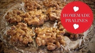 Homemade Pralines [upl. by Elleinnad]