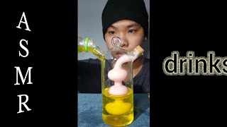 ASMR  drink cold soft drink  ASMR  refreshing  SATISFACTION MOUTHAL [upl. by Ehcadroj]