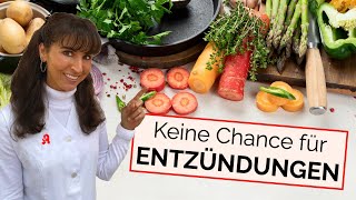 Antientzündliche Ernährung die besten Lebensmittel gegen Entzündungen im Körper [upl. by Aihsekyw]