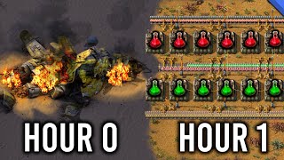 Your First Hour in Factorio  Factorio beginners guide Tips And Tricks Tutorial [upl. by Ellevart]