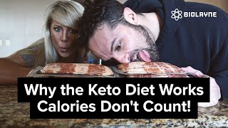 Why The Keto Diet Works  Calories Dont Count [upl. by Hanahsuar]