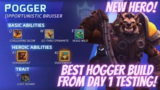 THE BEST HOGGER BUILD FROM DAY 1 PTR TESTING [upl. by Rudolfo]